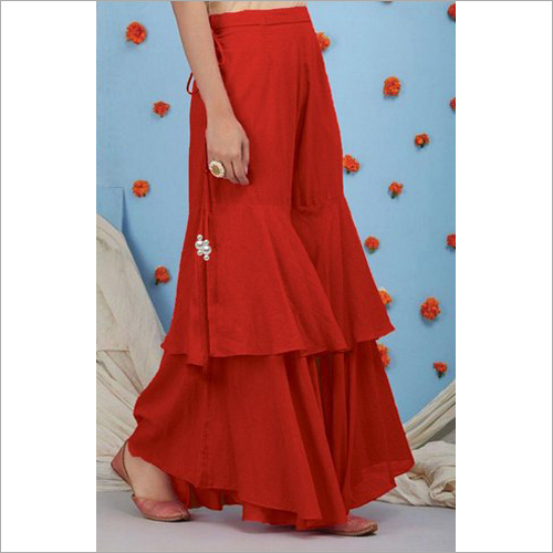 Ladies Rayon Truffle Sharara - Multicolor, Sizes S to XXL | Casual Ethnic Fashion with Quick Dry, No Fade, and Washable Features