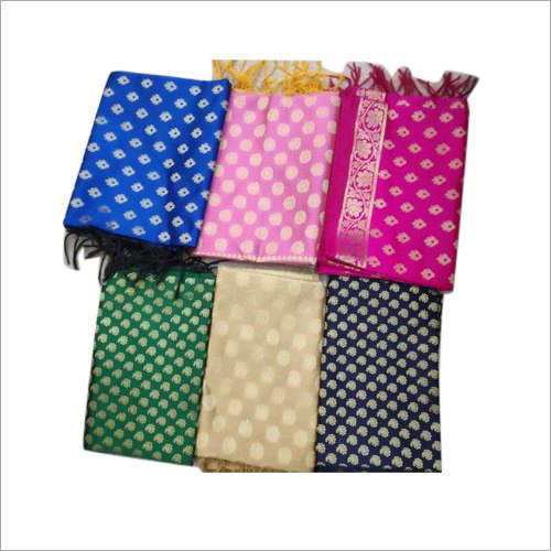 Ladies Casual Silk Dupatta - Printed Multicolor, Traditional Ethnic Wear with Quick Dry, Washable, Dry Clean Only, No Fade for Year-Round Use