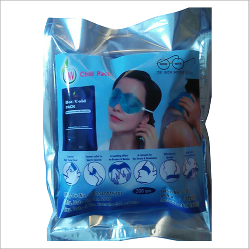 Light Blue Reusable Hot And Cold Pack