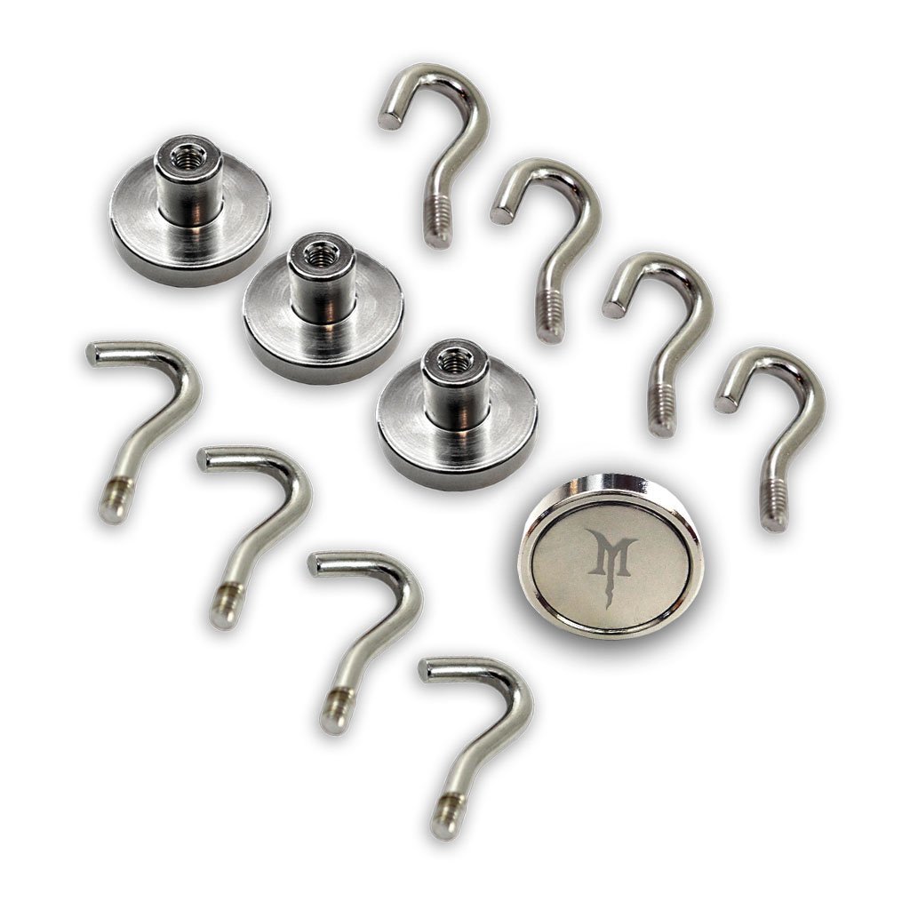 Rectangle Pot Magnets With Hook