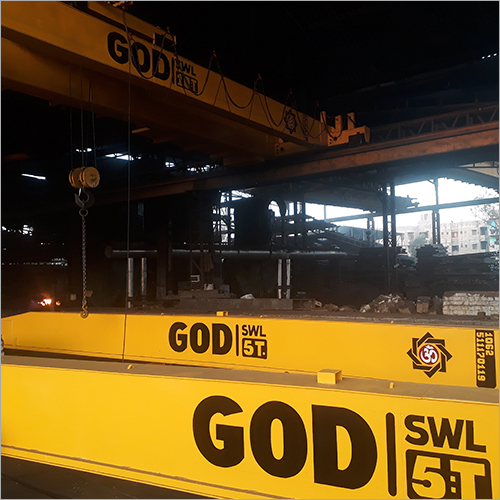 Single Girder Crane - Metal, Customized Size With 30 Span | Max. Lifting Load 20 Metric Ton, 25 Rpm Speed, Long Life And Easy Maintenance