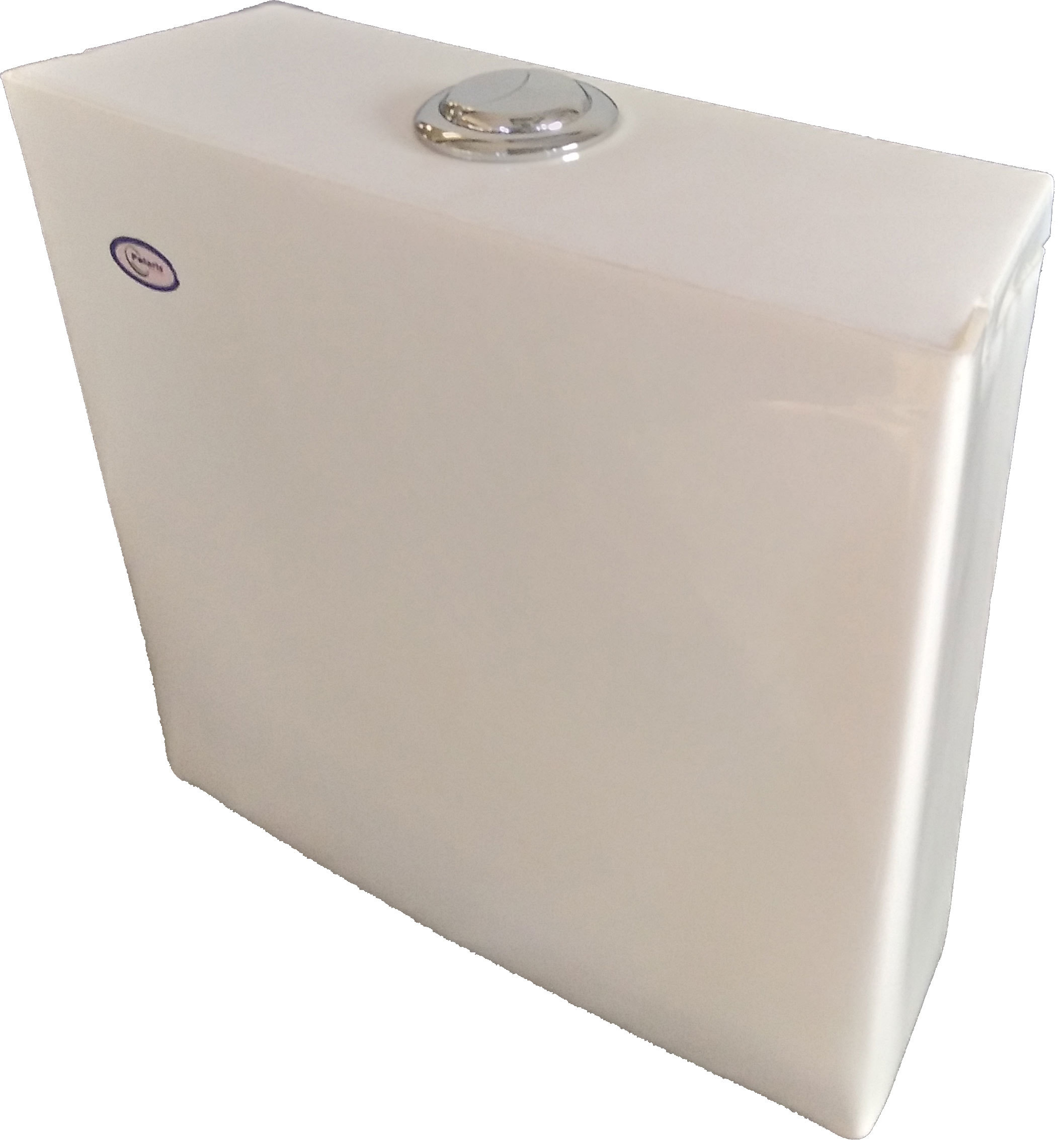 White Flush Tank Dual (Plastic Toilet Cistern) - Croma Plus