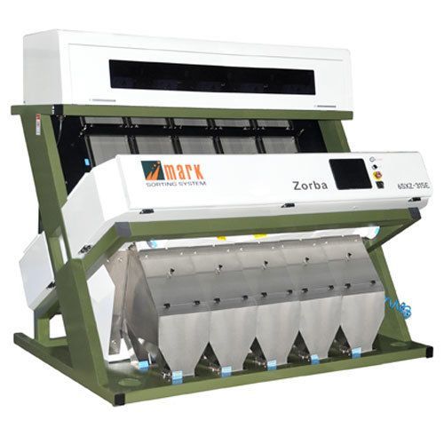 Nuts Color Sorter - 5000x3 Pixel Rgb Tri Chromatic Ccd Camera, High End Hd Lens, Quick Response 1ms Solenoid Valve, Even Illumination System - Advanced Cloud Connectivity, Low Noise Operation, Single Button Mechanism, Low Power Consumption
