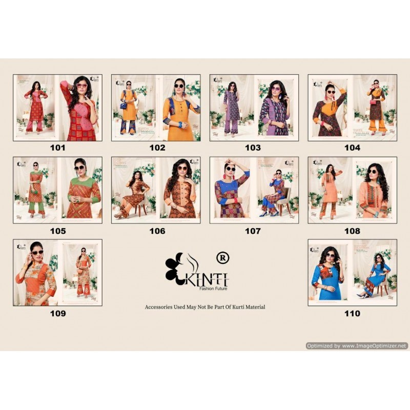 Kinti-tropical Kurti - Rayon Print And Handloom Slub, Size S To 3xl, 3/4 Sleeve, A-line Style, Washable For Daily And Party Wear