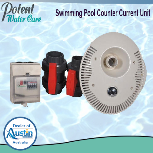 White Swimming Pool Counter Current Unit
