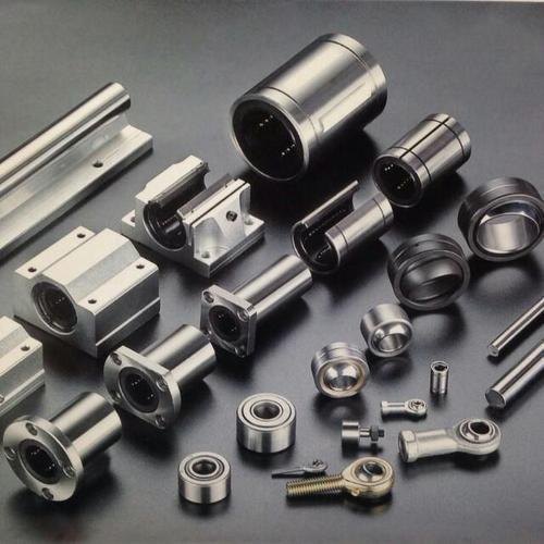 Linear Bush Bearing - Silver Finish | High-precision Components For Enhanced Durability