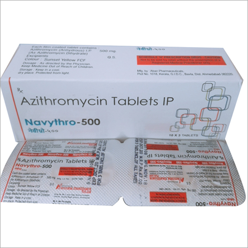 Ip Tablets Azithromycin Dry Place