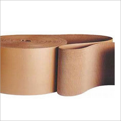 Brown Single Ply Corrugated Paper Roll