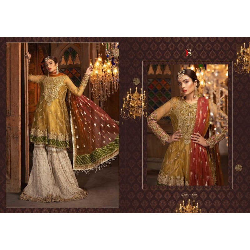 Deepsy Suits Maria B Embroidred Pakistani Suits Collection Decoration Material: Cloths