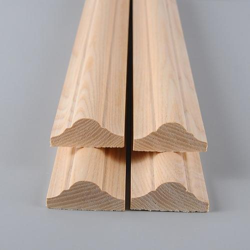 Wood Moulding - Solid Oak, 14.5mm X 38/40/60/84/134mm X 2440/3050/3660mm, Termite Resistant, Durable, Smooth Texture, Waterproof Decorative Primed Moulding