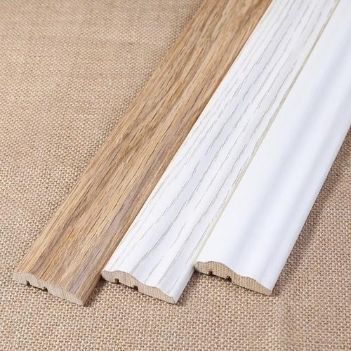 Flat Moulding Core Material: Solid Wood