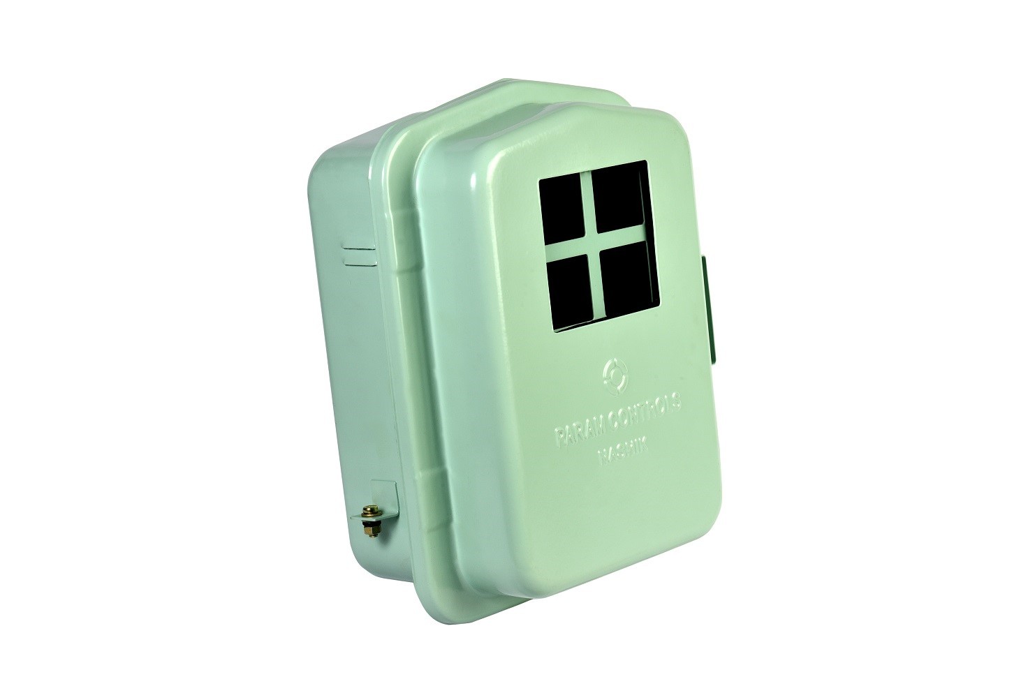 Single Phase Meter Deep Drawn Metal Meter Box Cover Material: Mild Steel