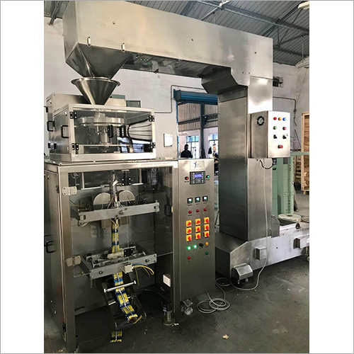 Fully Automatic Sachet Packaging Rotary Cup Filler Machine - Color: Silver