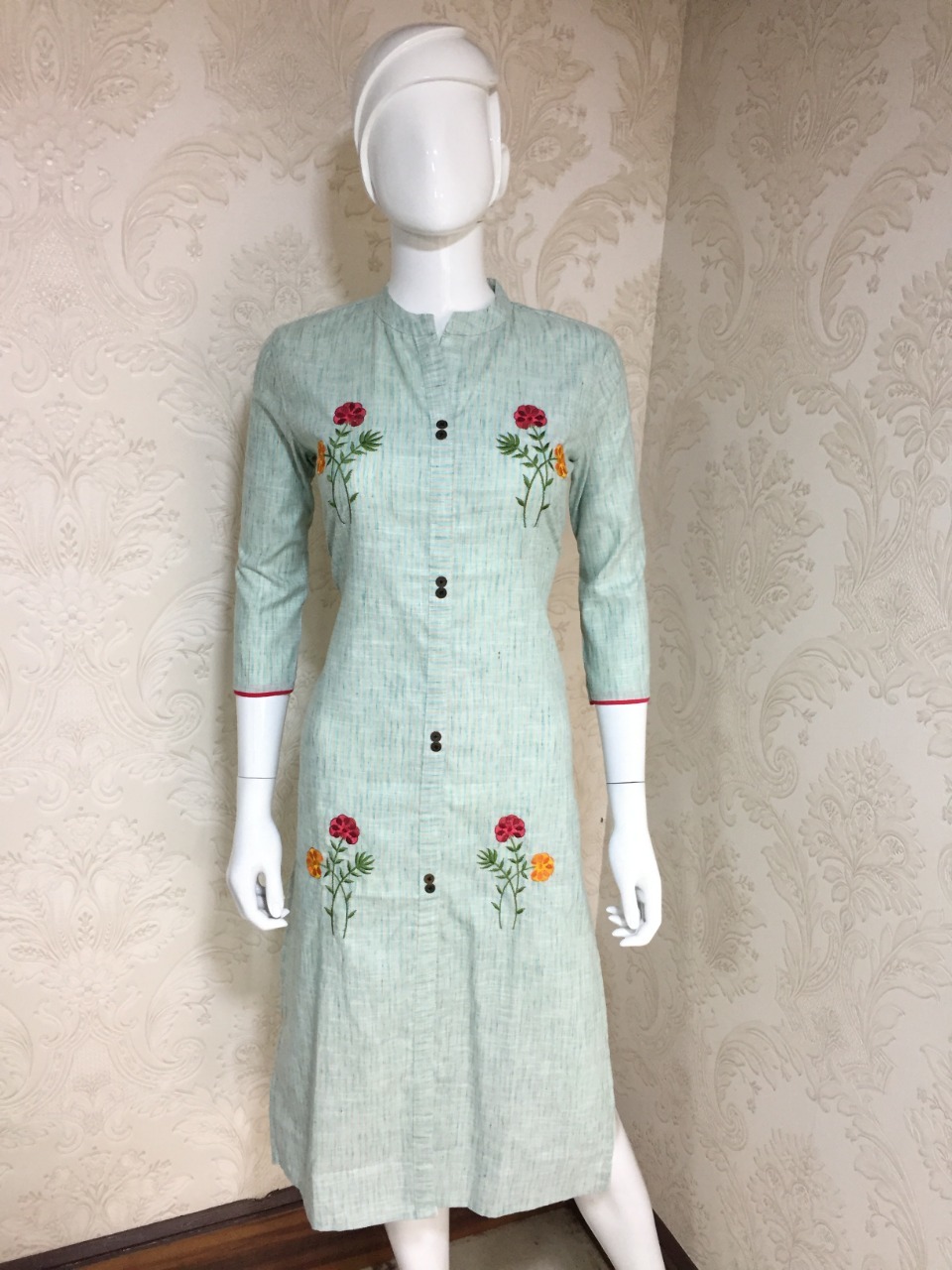 Cotton Kurtis Decoration Material: Ribbons
