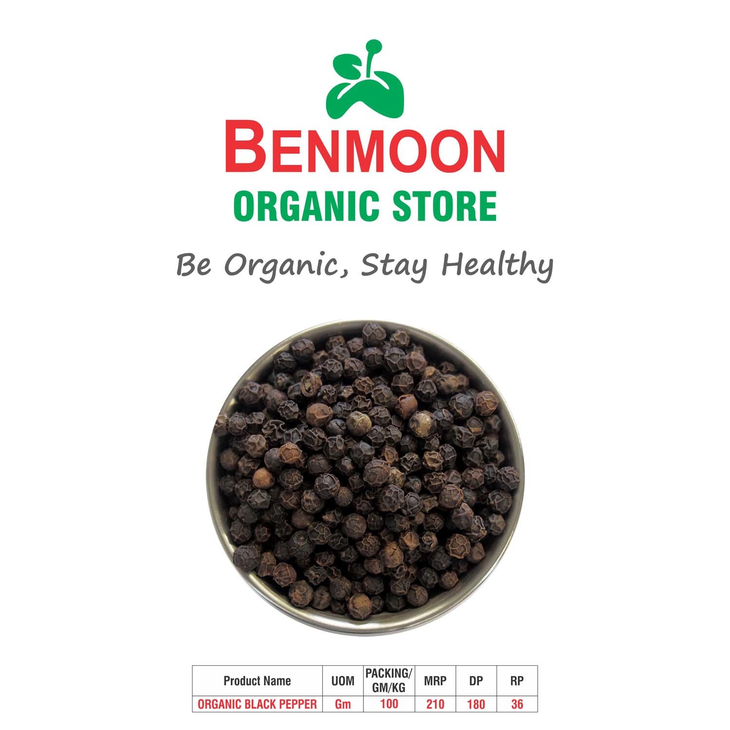 Organic Black Pepper
