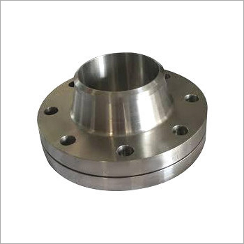 Weld Neck Flanges - Stainless Steel, Customized Size, Silver Color | 18-Month Warranty, Round Shape, Precision Casting Process