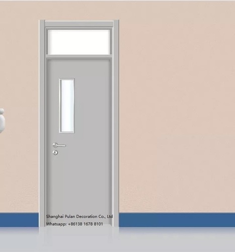 फोटो स्टील हॉस्पिटल डोर के रूप में