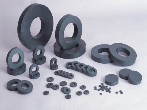 Bonded Magnets - Ndfeb Strontium Ferrite Blend, High Strength Rubber Magnet Rectangle With Precision Tolerances