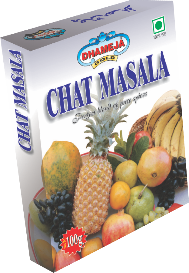 Chat Masala - Mixed Spices, Sealed Pouch | High Purity, Natural Aroma, Tangy Taste, Versatile Use, Adds Unique Flavor