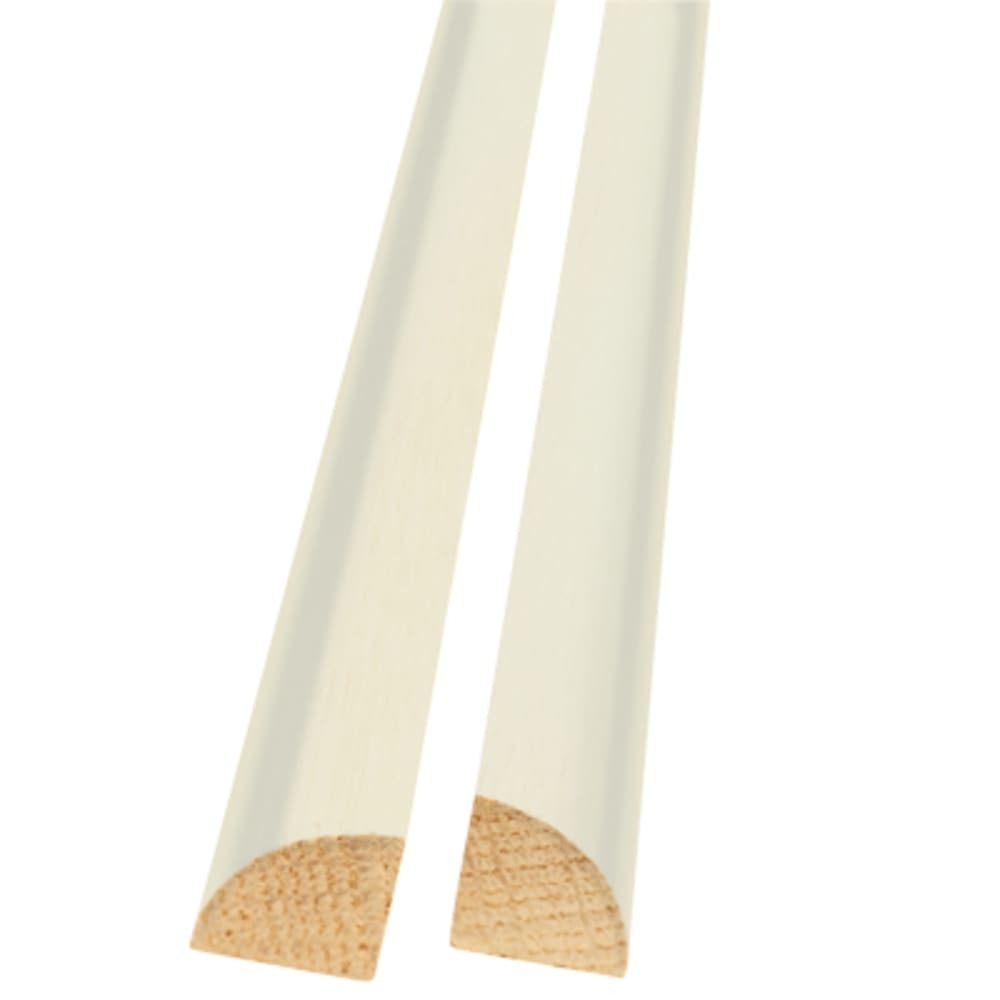Small Corner Quarter Round Moulding Core Material: Solid Wood