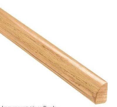 Small Corner Quarter Round Moulding Core Material: Solid Wood