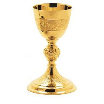 Brass Gold Chalice / Church Product Supplier By Brassworld India