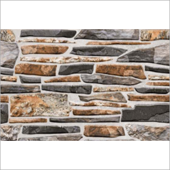 Multi Color Front Elevation Wall Tiles