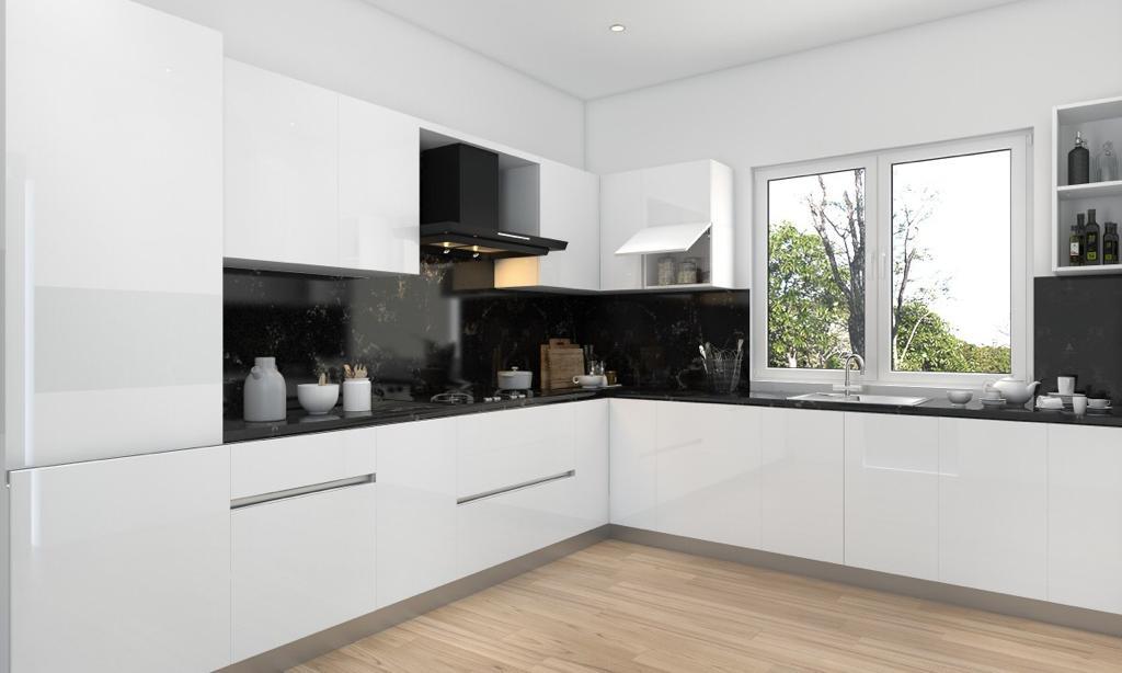 Pvc Modular Kitchen Cabinet