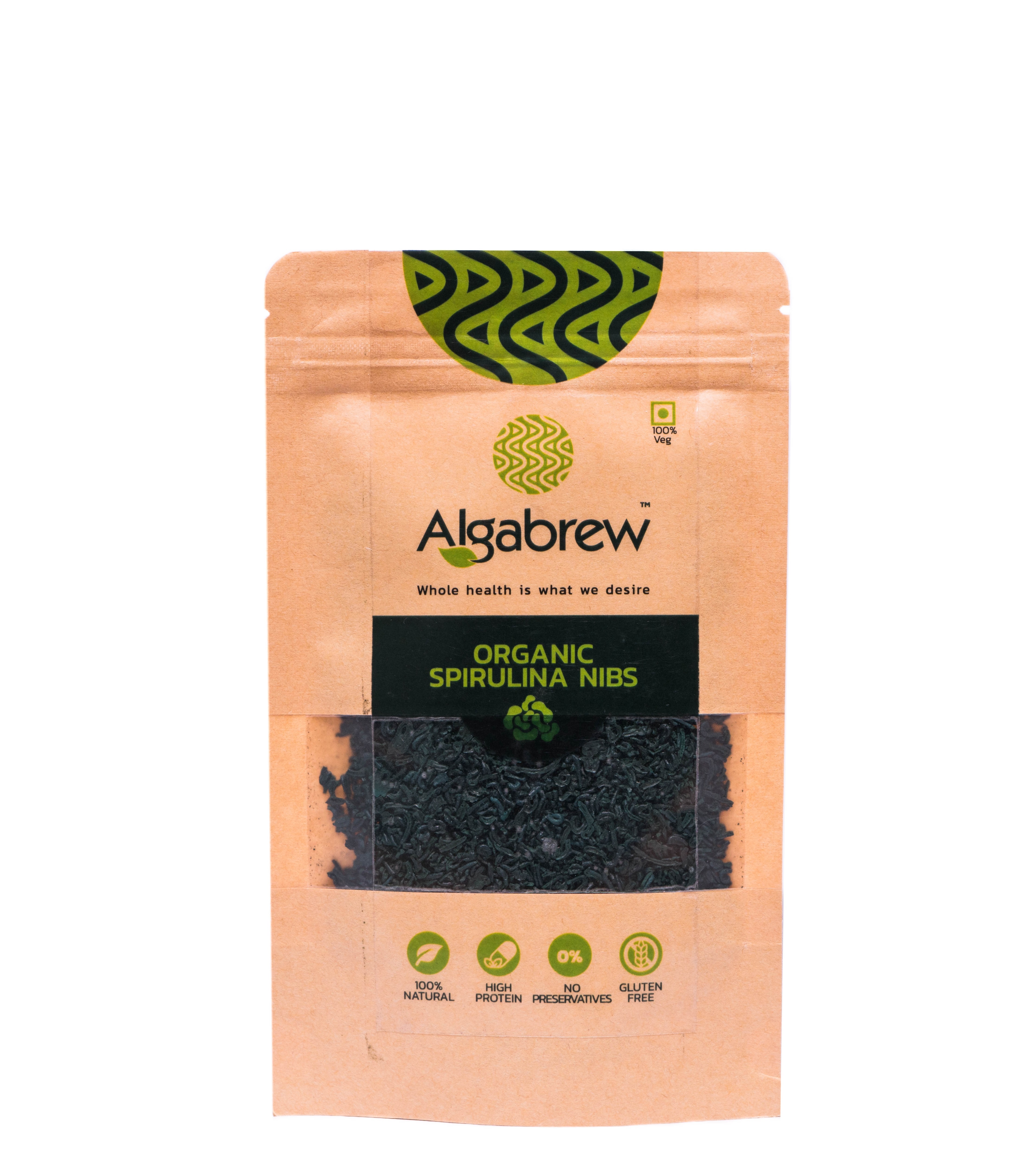 Organic Spirulina Nibs Direction: Sprinkle On Top Of Your Favorite Food And Snacks