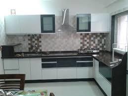 U Shape Modular Kitchen - Melamine Board With Customized Dimensions | Modern Design, Easy To Clean, Eco-friendly, Durable, Water Resistant, Scratch Resistant