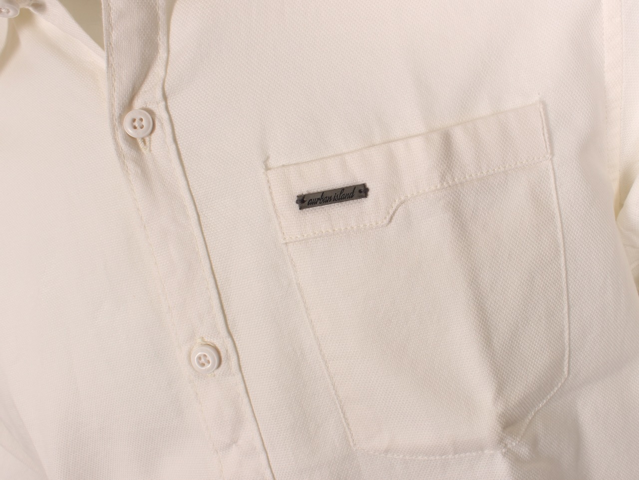Plain Shirt - Oxford Cotton, Sizes M L Xl Xxl, Navy Color | Classic Collar, Full Sleeves, Anti-wrinkle, Breathable, Washable, Non-toxic
