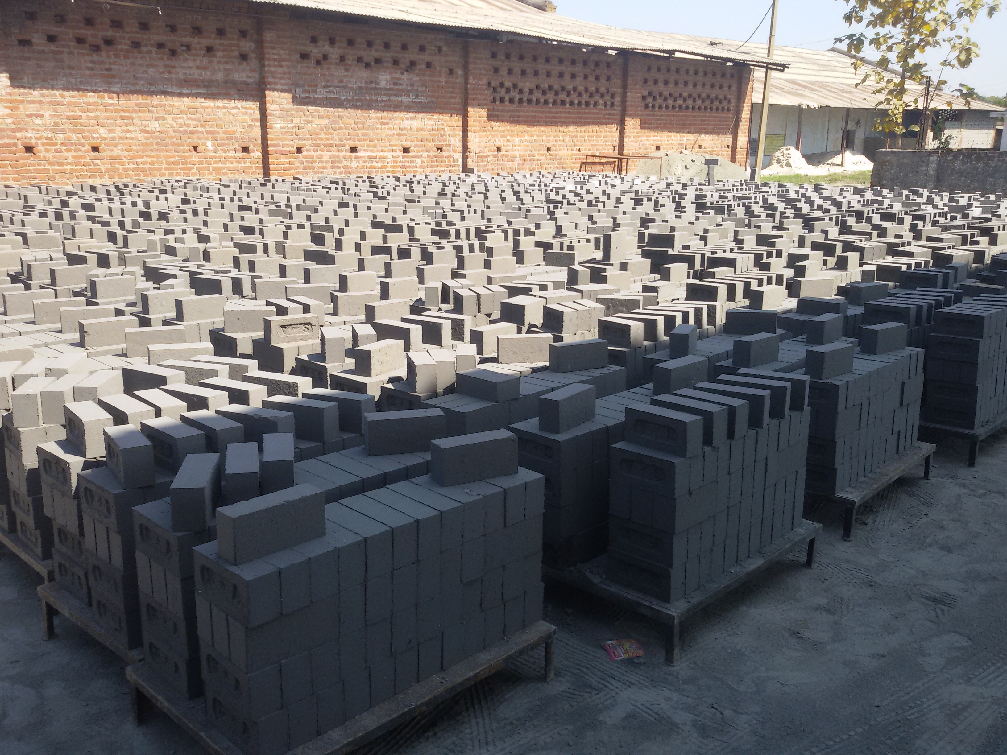 6 Brick Machine Capacity: 30000 Kg/day