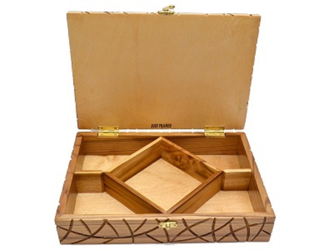 Brown Antique Dryfruit Box