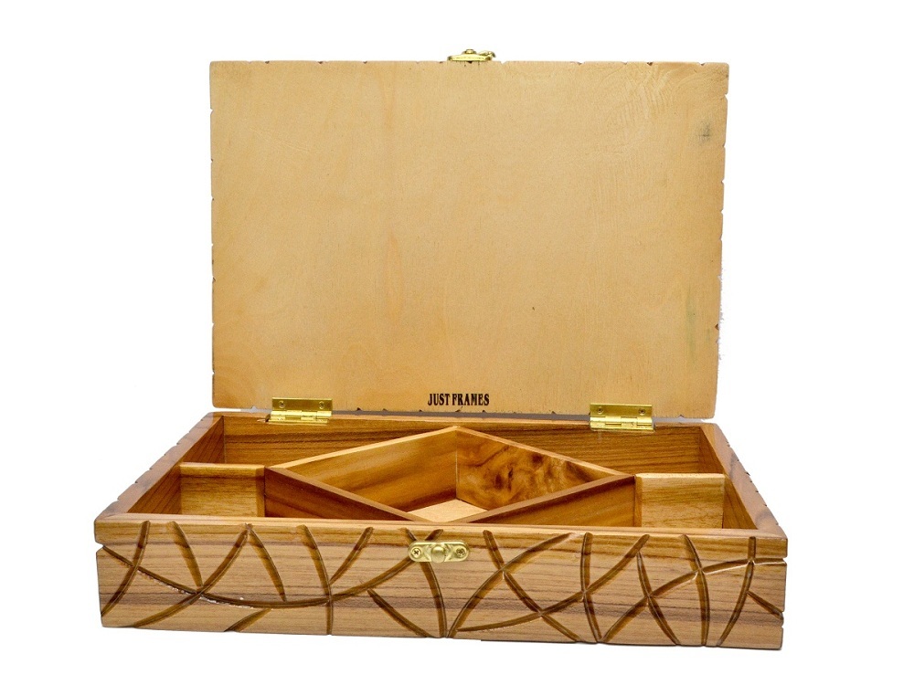 Brown Antique Dryfruit Box