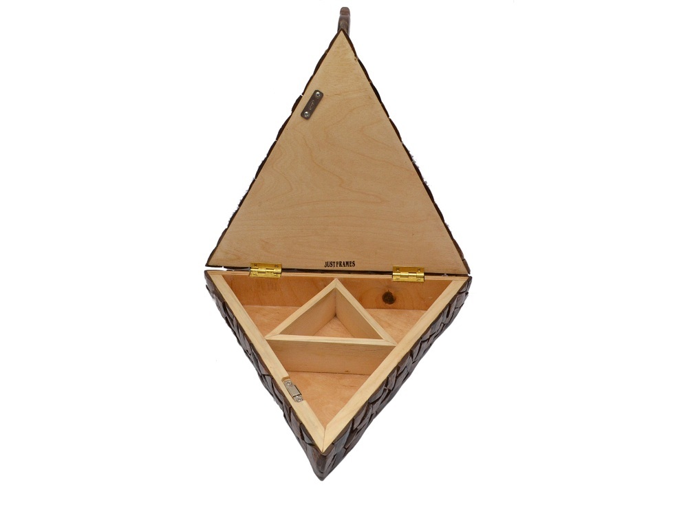 Brown Decorative Dryfruit Box