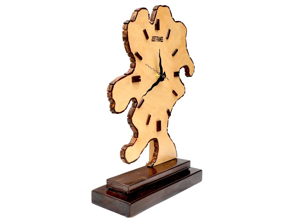 Natural Navajowhite Decorative Table Clock