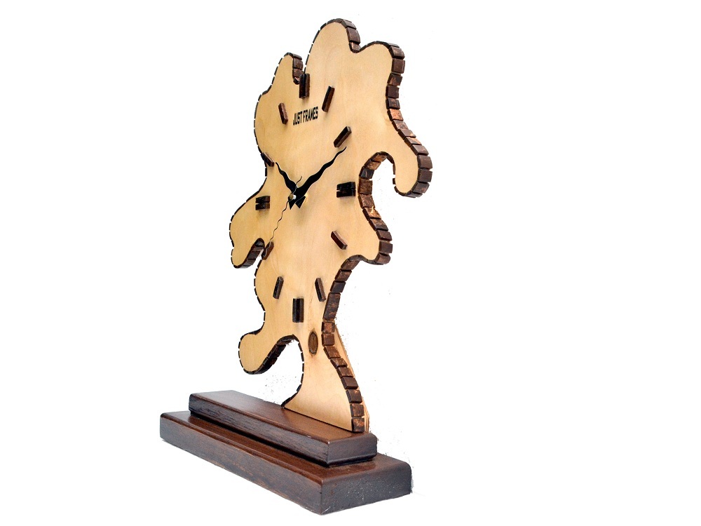 Natural Navajowhite Decorative Table Clock