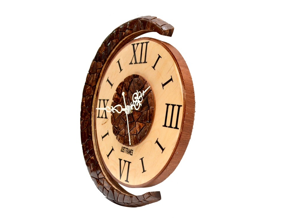 Round Wooden Clocks
