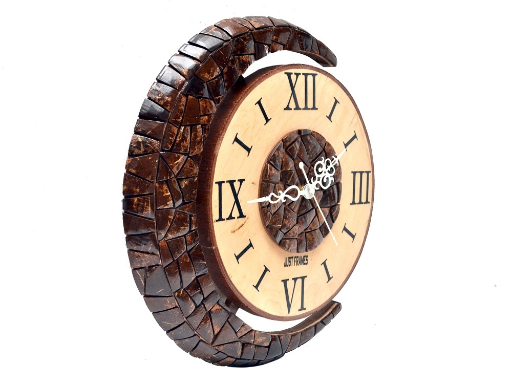 Round Wooden Clocks