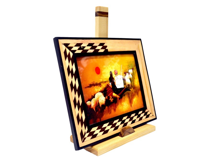Multicolor Designer Wooden Photo Frame