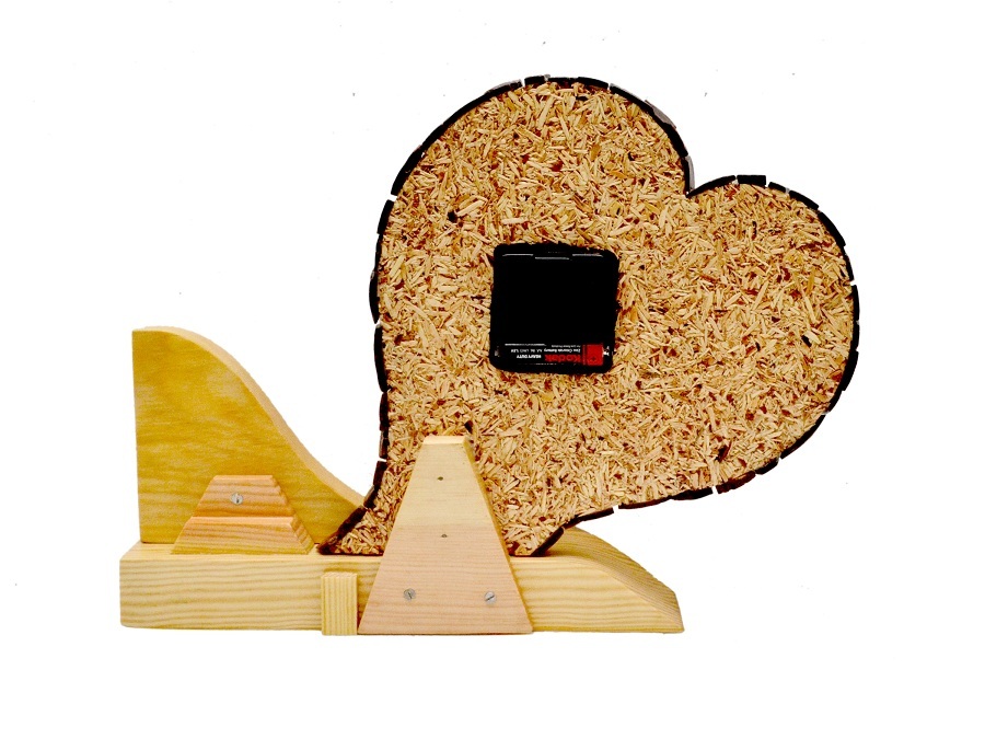 Natural Navajowhite Wooden  Wall Clock
