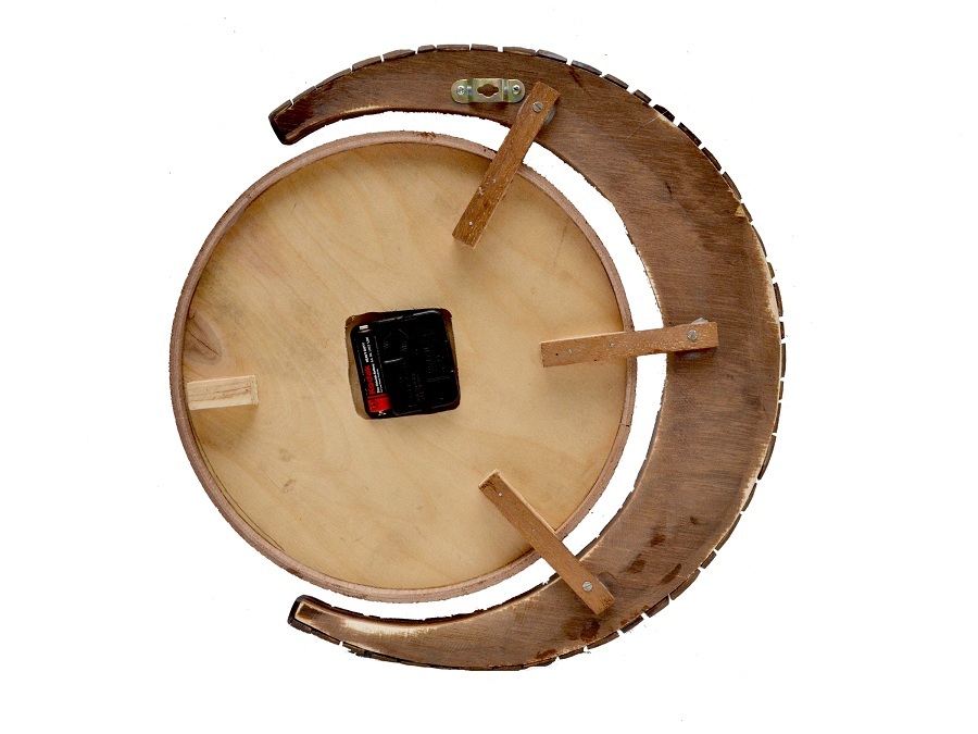 Wooden Wall Clock Size: 14.5 Inch X 1.5 Inch X 14.5 Inch