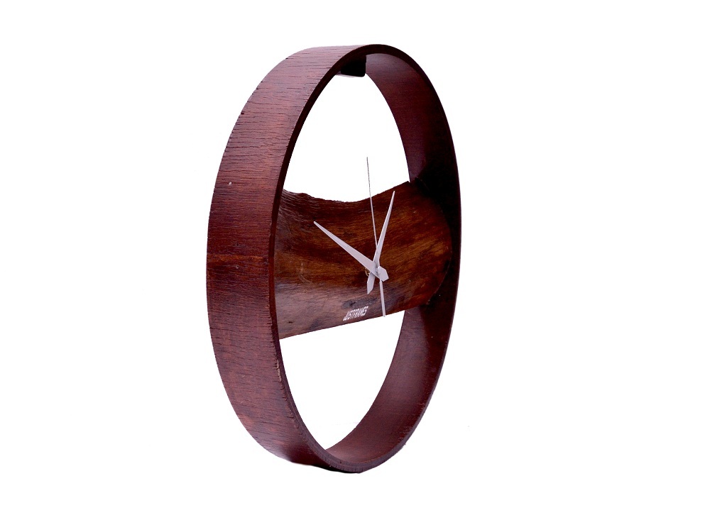 Wooden Wall Clock Size: 14.5 Inch X 2.25 Inch X 14.5 Inch