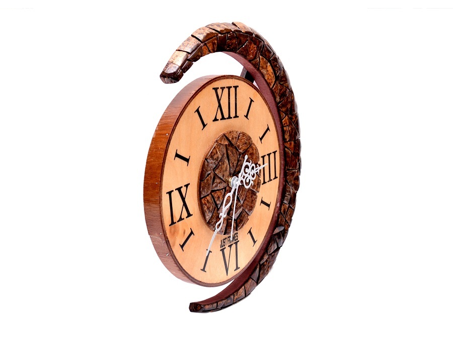 Wooden Wall Clock Size: 14.5 Inch X 1.5 Inch X 14.5 Inch