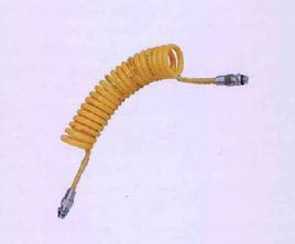 Air Spiral Hose - Rubber Material, Suitable for Automobile Industry, Weight 20-50 Grams | Reliable Performance for Truck & Trailer Applications