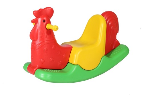 Plastic Hen Multicolor Rocker