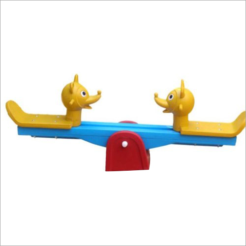 Indoor Playground Plastic Mickey See Saw