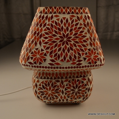 Handmade Wall Mosaic Table Lamp