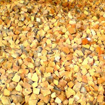 Boiler Bed Material - Alumina and Silica Granules , Yellow Color for High-Temperature Fluidization
