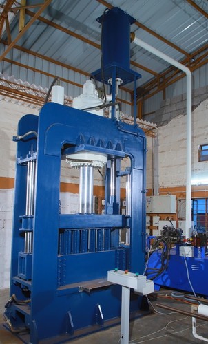 Blue Grow Bag Making Machine